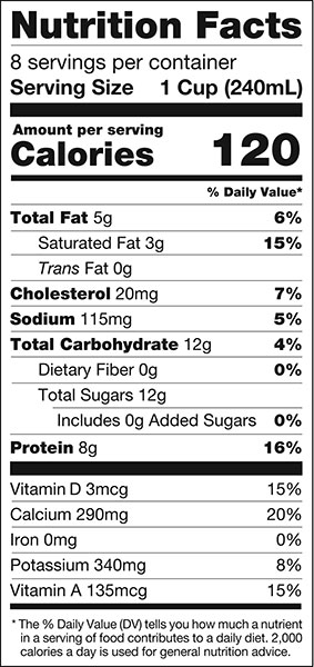 Reduced Fat Milk - Inspired Organics