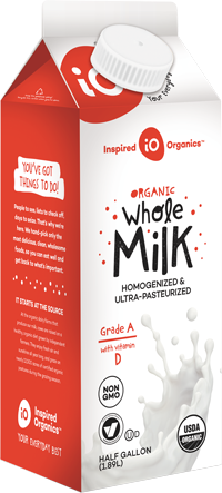 Inspired Organics Whole Milk Whole Milk
