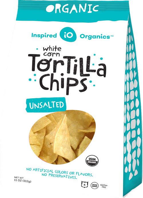 Inspired Organics Unsalted Tortilla Chips Unsalted Tortilla Chips