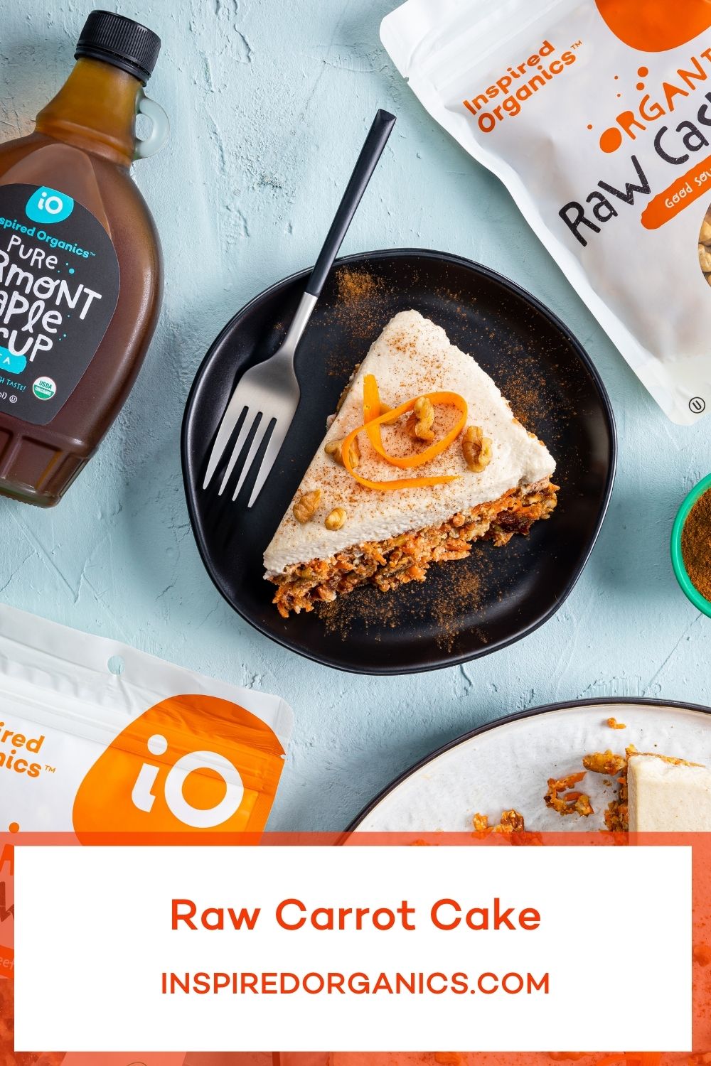 Raw Carrot Cake - Inspired Organics