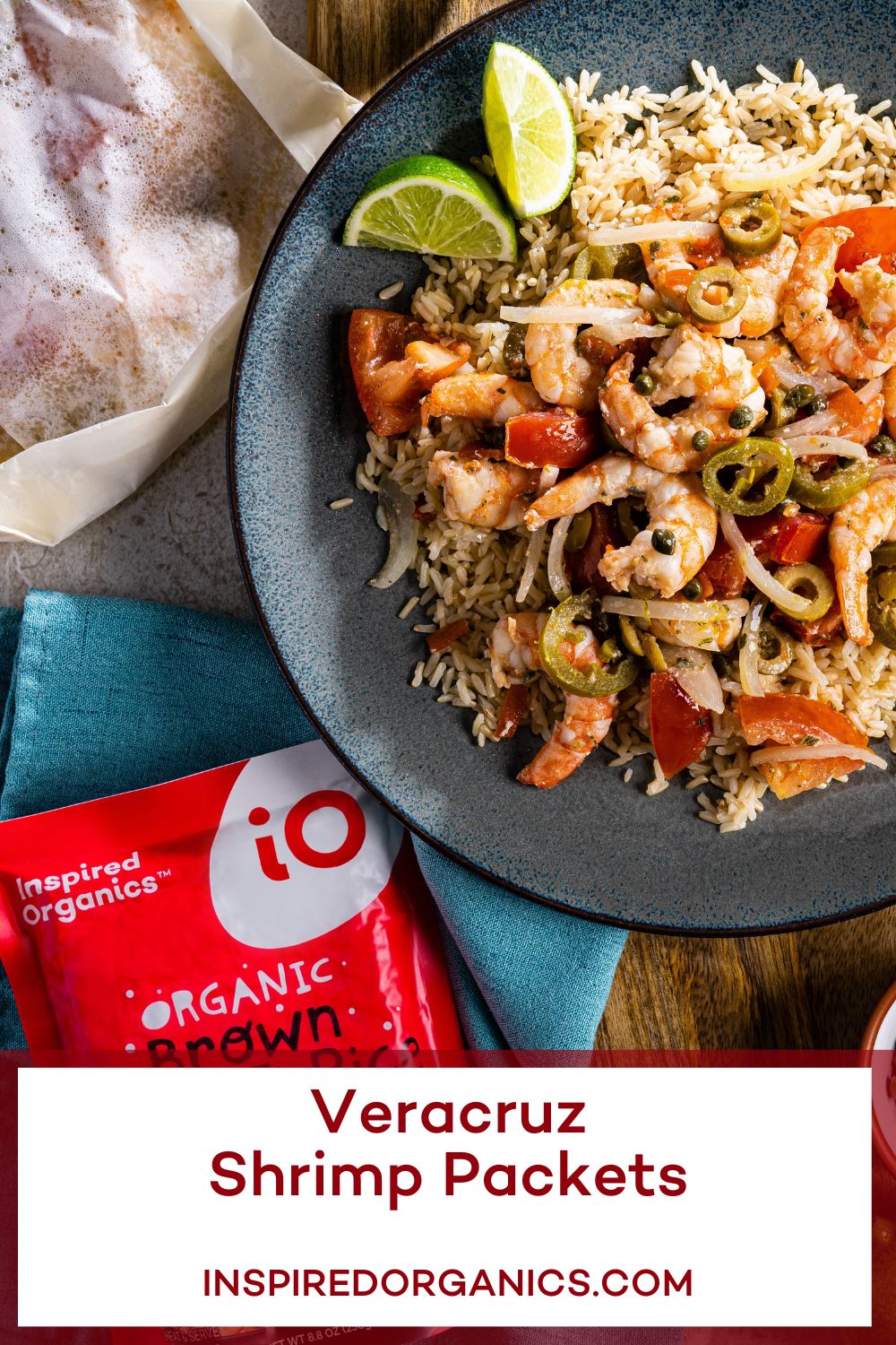 Veracruz Shrimp Packets - Inspired Organics